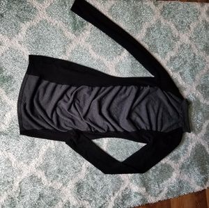 Express turtleneck form fitting dress